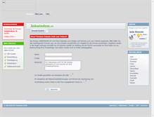 Tablet Screenshot of jobwindow.ch